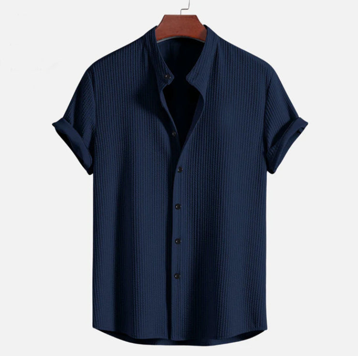 Short Sleeve Loose Shirt for Men | Solare Fashion