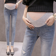 Maternity pants wear belly pants null