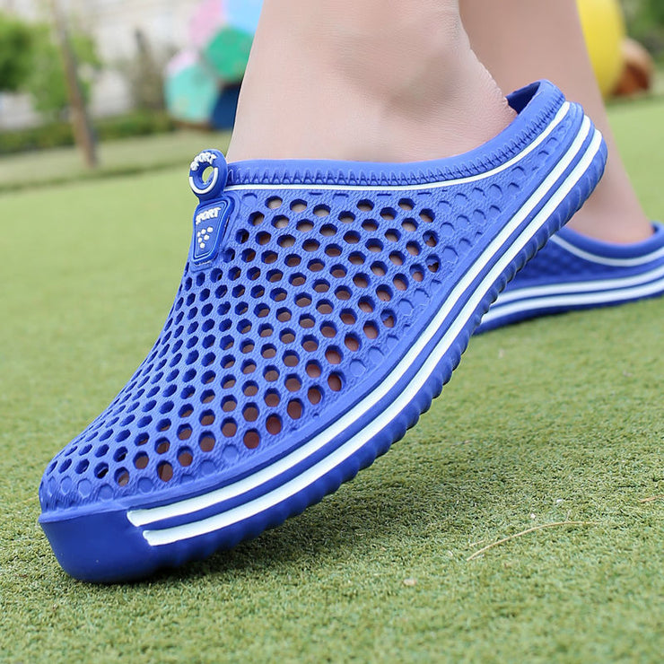 Casual Hole Shoes Half Slippers Summer Beach Shoes null