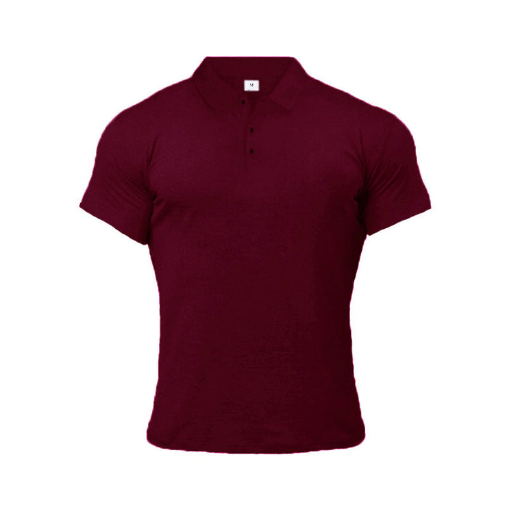 Sports Polo Shirt Summer Short-sleeved Tops Men Clothing null