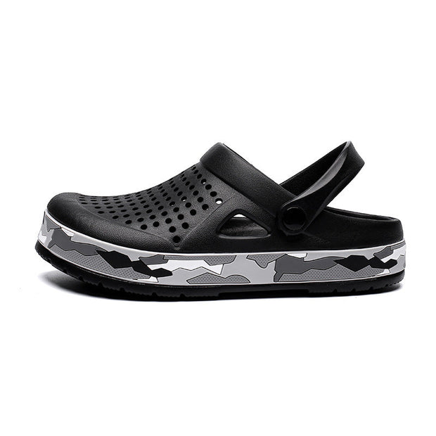 Summer Sandals With Baotou Non-Slip Slippers Thick-Soled Beach Shoes Outside The Hole Shoes null