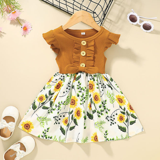 Toddler Kids Baby Girls Clothes Summer Girls Dress null