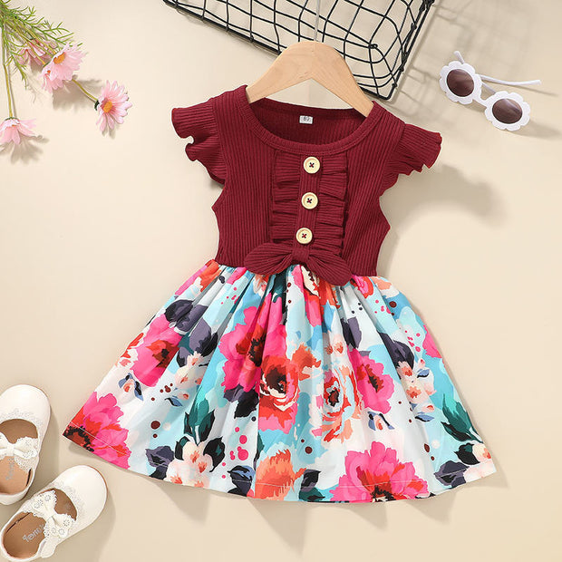 Toddler Kids Baby Girls Clothes Summer Girls Dress null