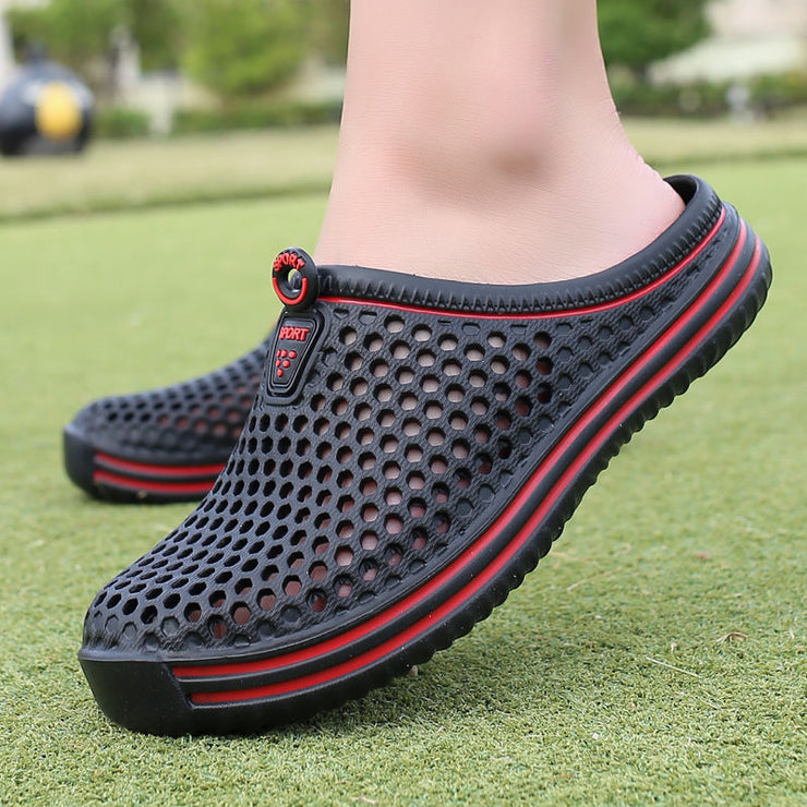 Casual Hole Shoes Half Slippers Summer Beach Shoes null