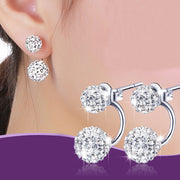 Rhinestone earrings null