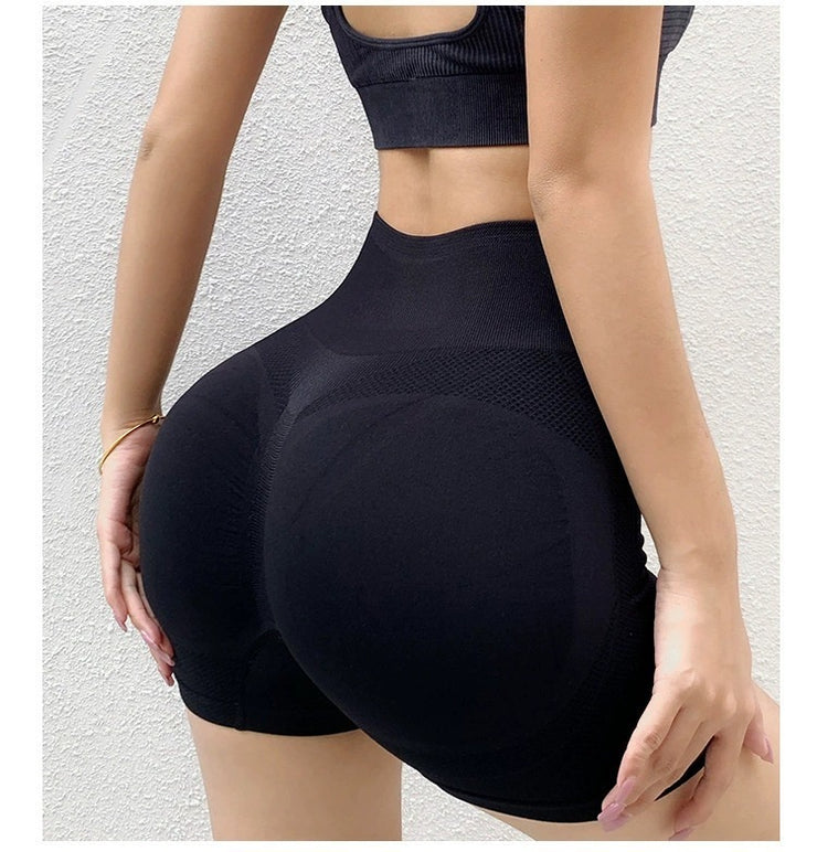 Butt Lifting Seamless Yoga Shorts for Women | Solare Fashion