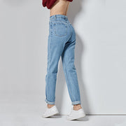 Harem Pants Vintage High Waist Jeans Woman Boyfriends null