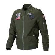 Men's flight jacket baseball uniform null