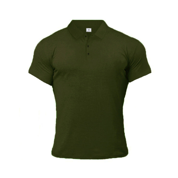 Sports Polo Shirt Summer Short-sleeved Tops Men Clothing null