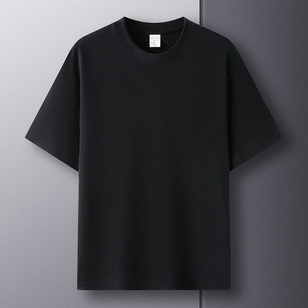 230g Cotton Short-sleeved T-shirt For Men null