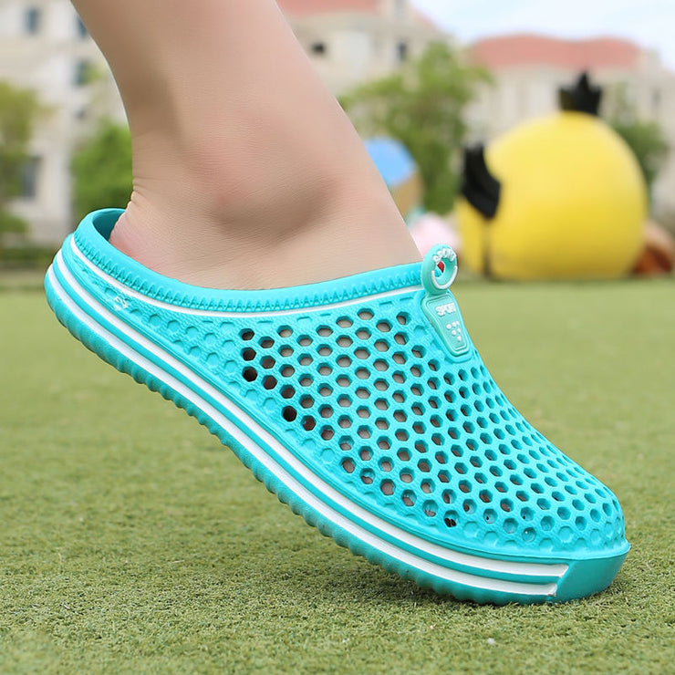 Casual Hole Shoes Half Slippers Summer Beach Shoes null