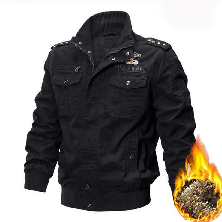 Men's flight jacket baseball uniform null