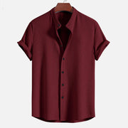 Short Sleeve Loose Shirt for Men | Solare Fashion