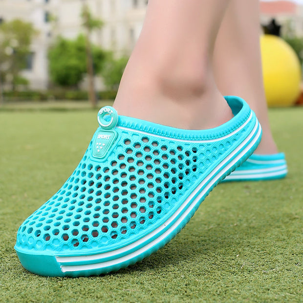 Casual Hole Shoes Half Slippers Summer Beach Shoes null