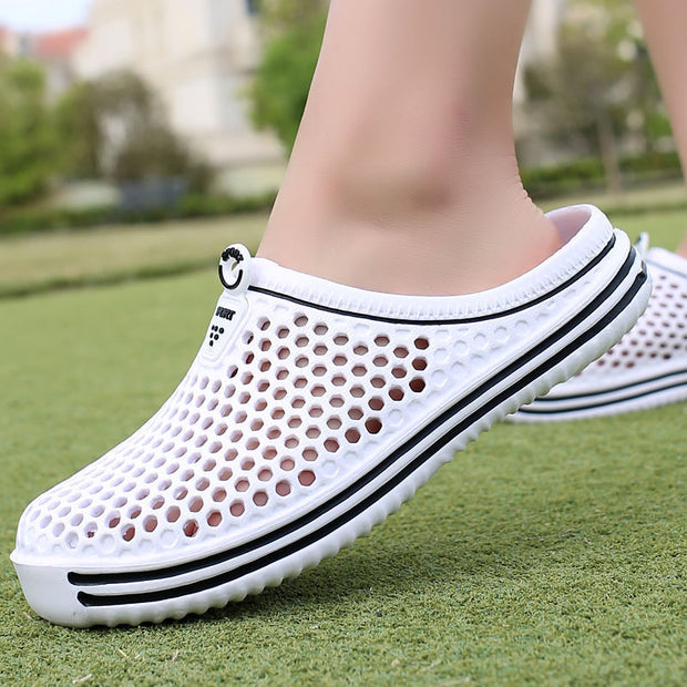 Casual Hole Shoes Half Slippers Summer Beach Shoes null