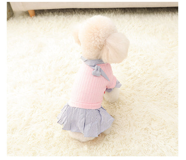 Dog Clothes Thin Style Small Dog Pet Trendy Autumn And Winter Clothes null