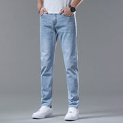 Men's Pants Stretch Slim-fitting Small Straight Trousers null