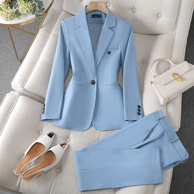 Women's Fashion Temperament Office Suits Business Wear Suit null