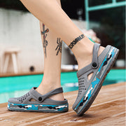 Summer Sandals With Baotou Non-Slip Slippers Thick-Soled Beach Shoes Outside The Hole Shoes null