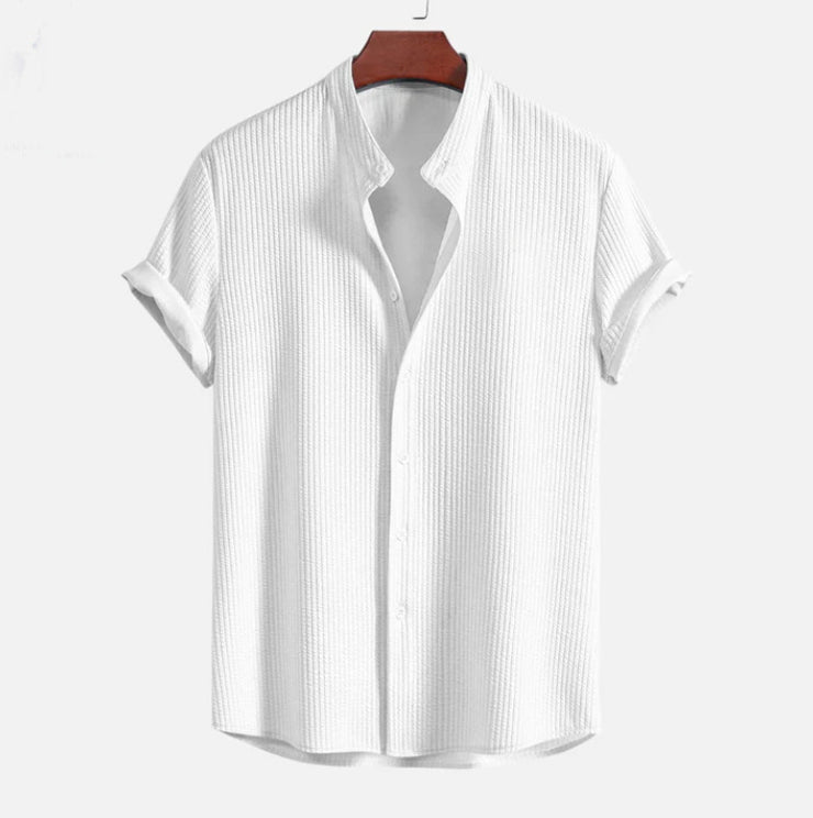 Short Sleeve Loose Shirt for Men | Solare Fashion