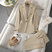 Women's Fashion Temperament Office Suits Business Wear Suit null